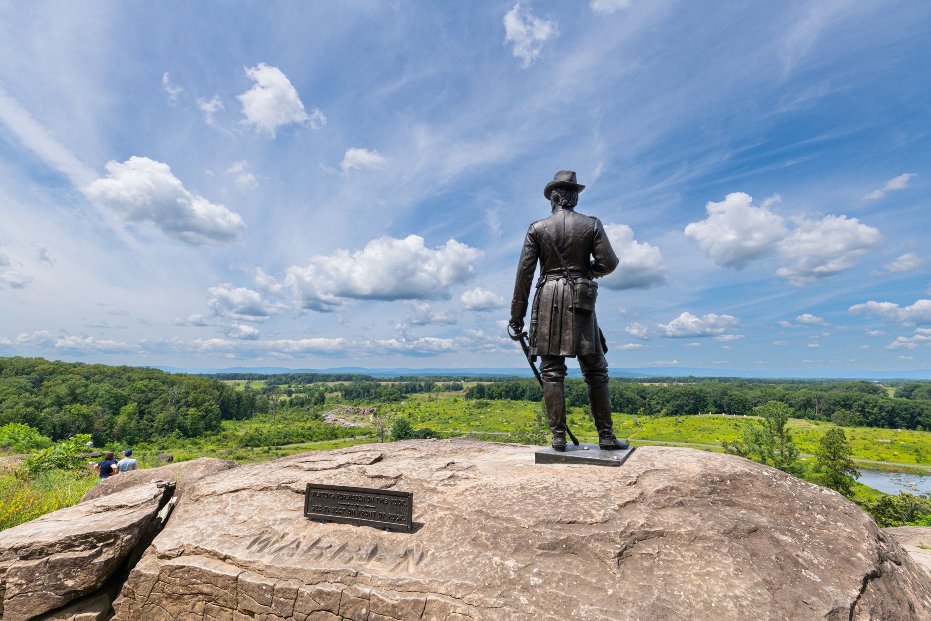 Gettysburg National Military Park, site of the decisive Union victory in the Civil War