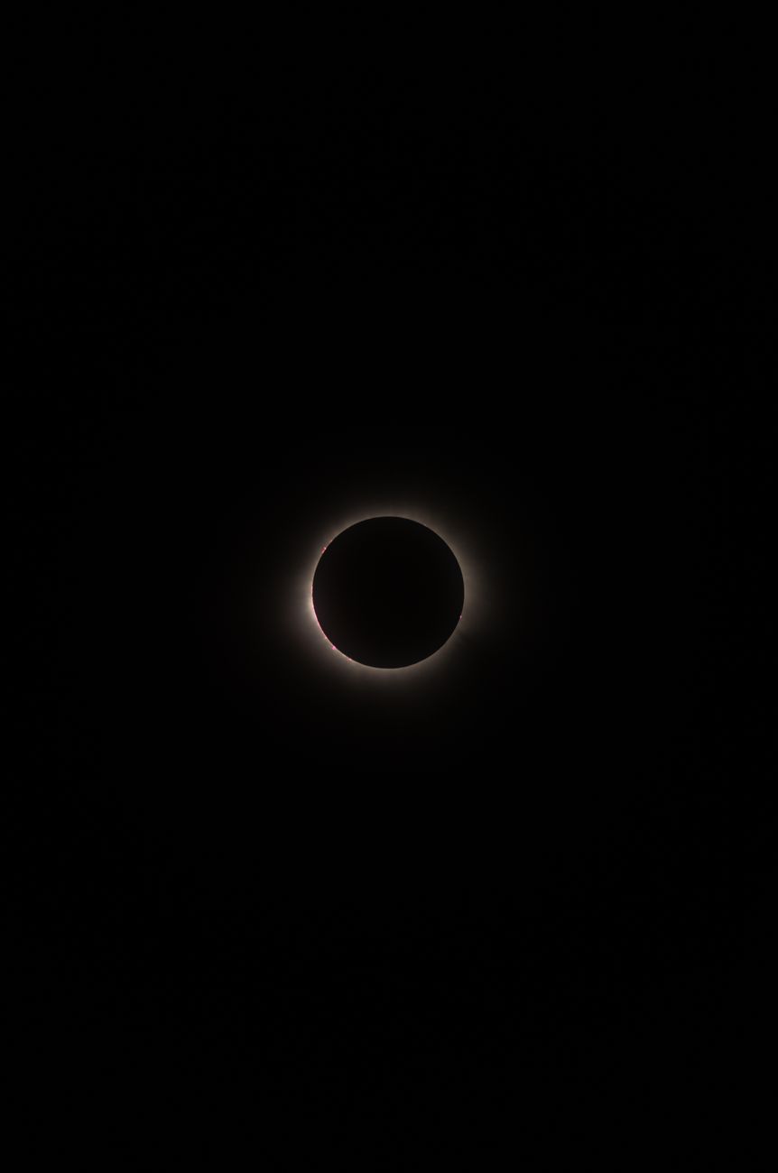 A total solar eclipse, the phenomenon during which Pierre Janssen first identified helium