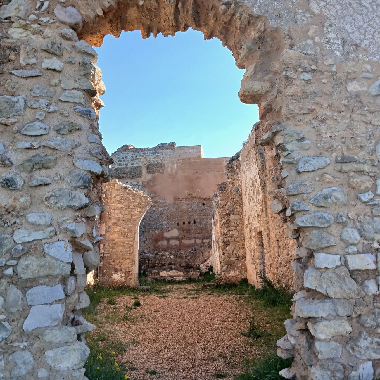 The Alcazaba of Almería, the fortress site besieged by King James
