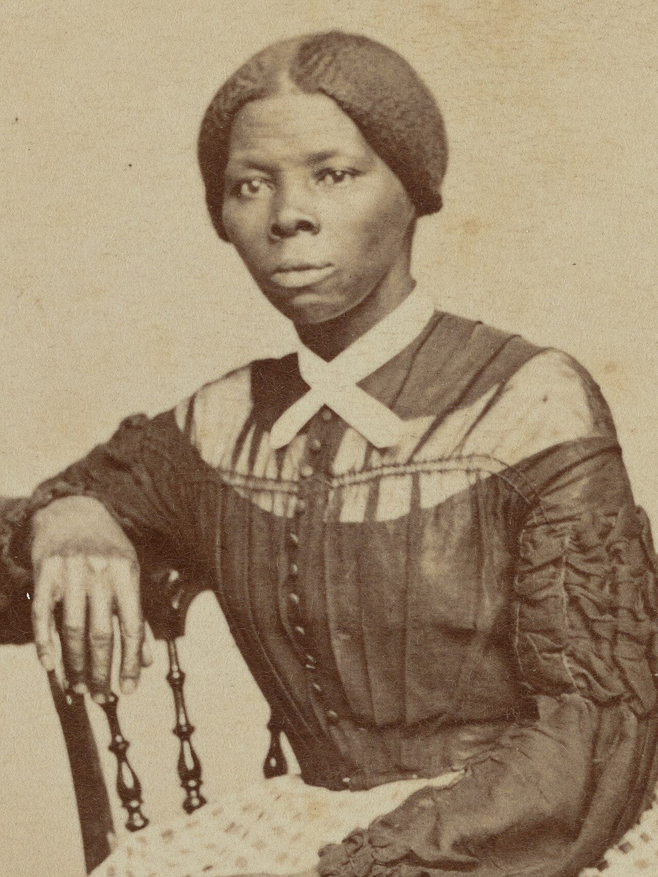 The escaped slave in her thirties