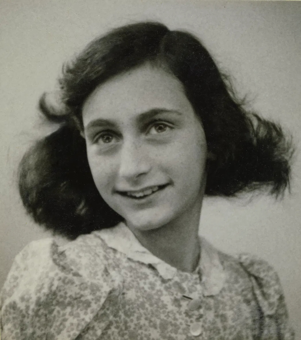 Anne Frank in a photograph taken two years before her deportation
