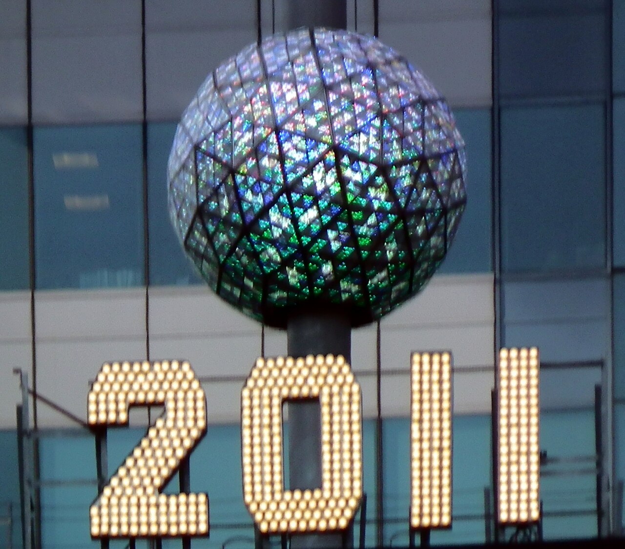 Times Square Ball Drop Rings in New Year