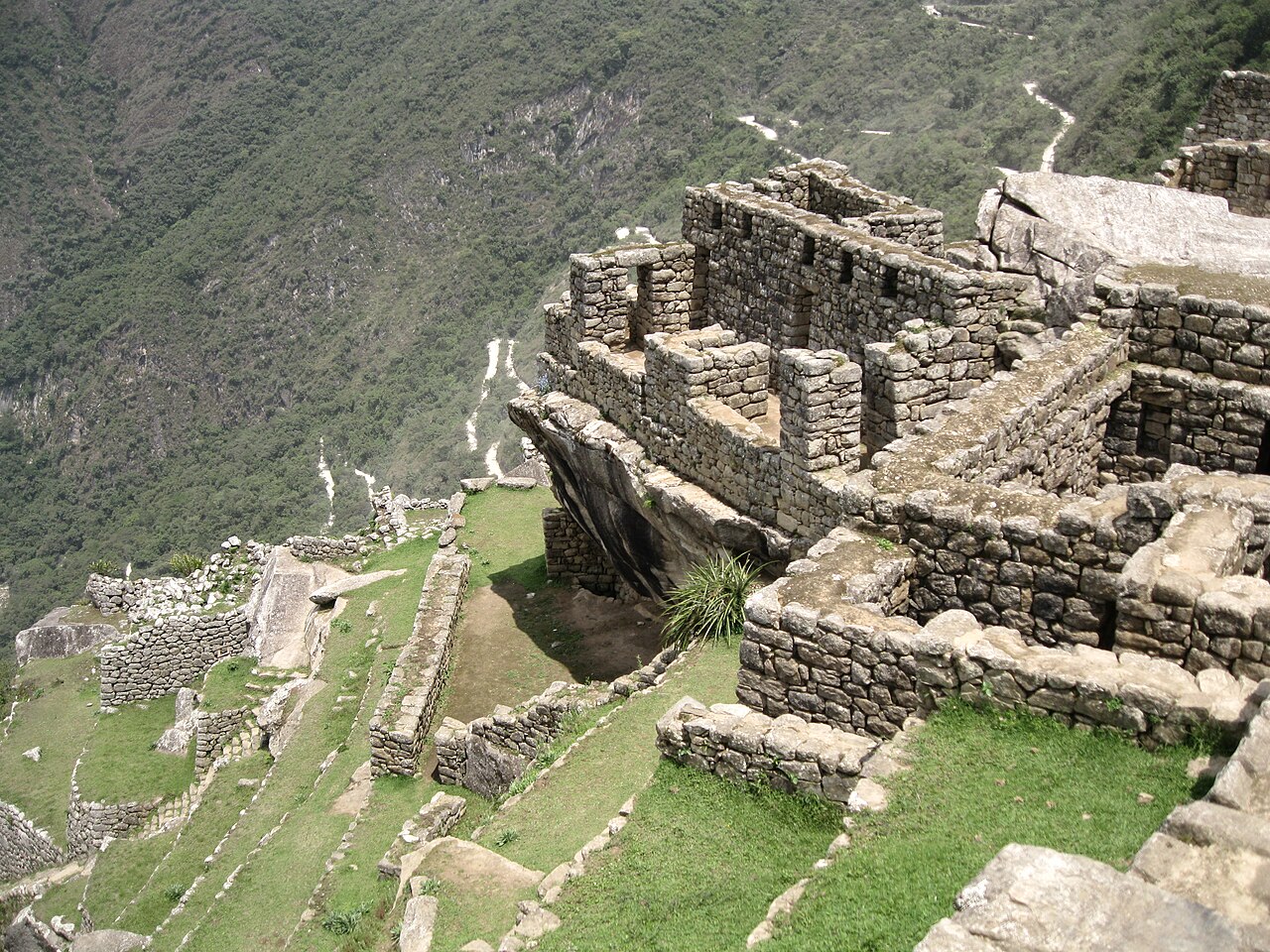 The Incan citadel of Machu Picchu, discovered by Peruvian explorer Agustin Lizarraga