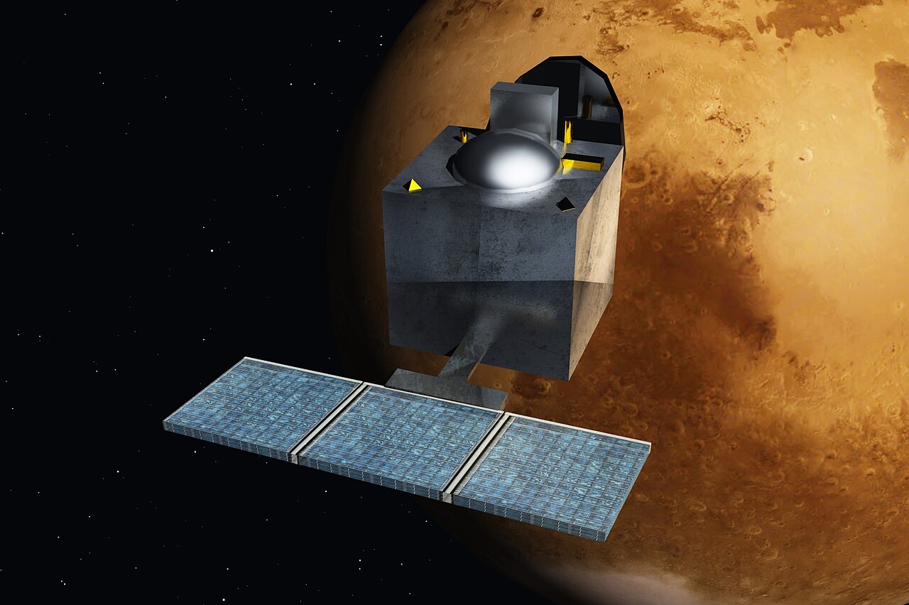 The Mars Orbiter Mission probe approaches the red planet