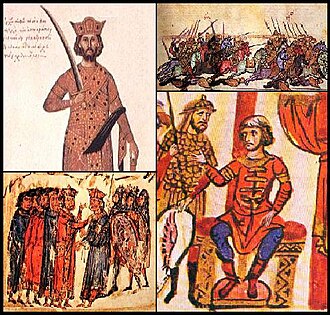 Medieval manuscript illustrations