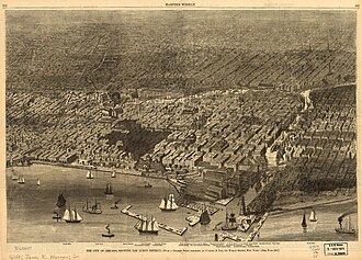 The Great Chicago Fire, which destroyed 812 structures and prompted major urban safety reforms
