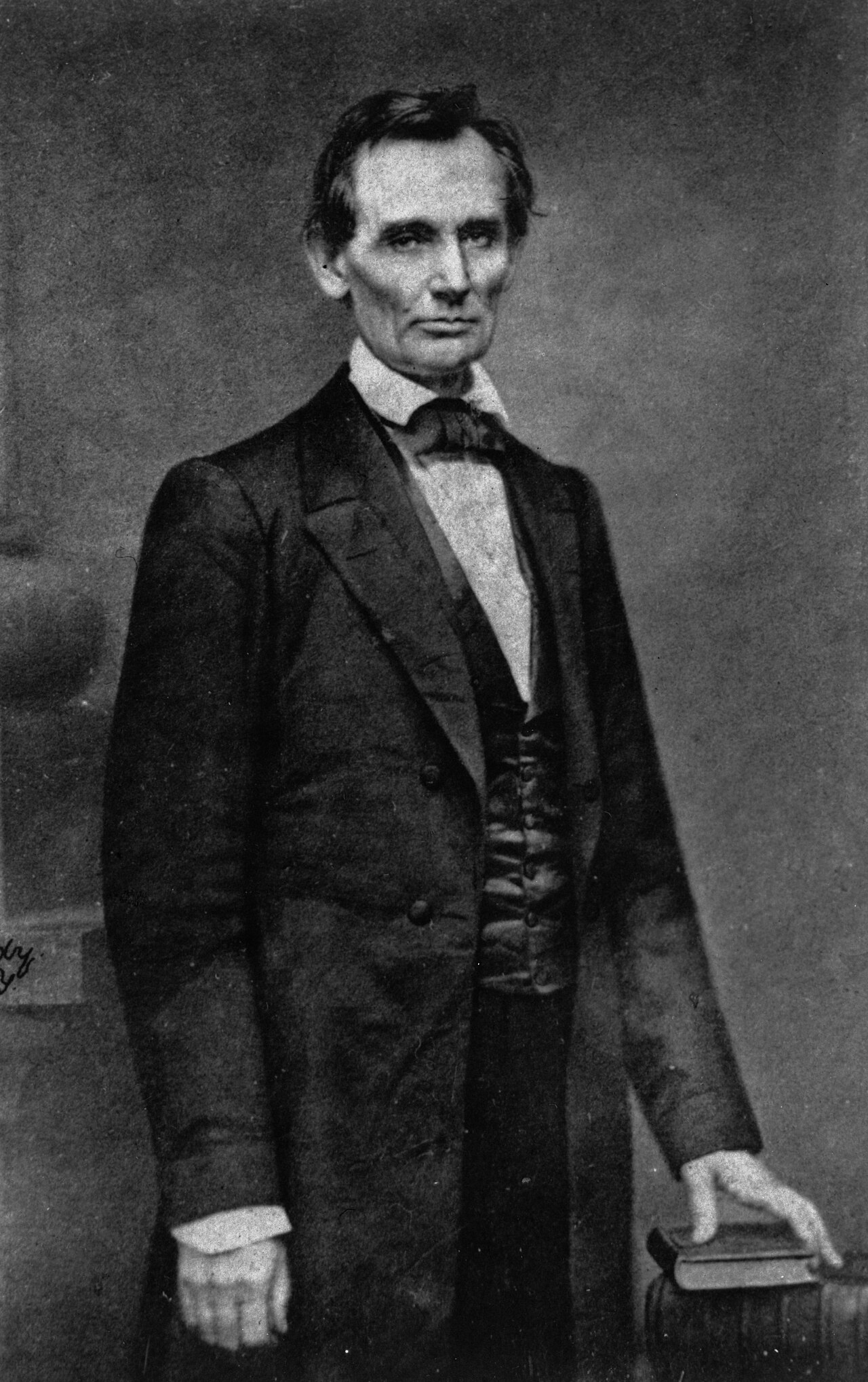 The president-elect in February, before he grew his beard