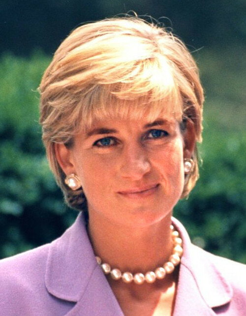 Diana, Princess of Wales, whose tragic death in a Paris car crash shocked the world