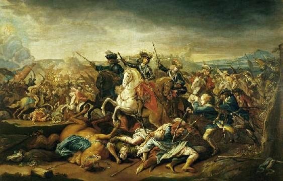 Prince Eugene of Savoy leads Austrian forces to victory at the Siege of Belgrade