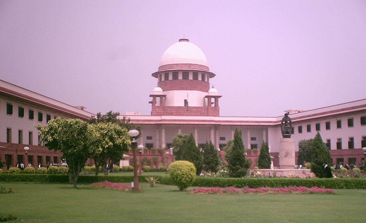 The Supreme Court building in New Delhi