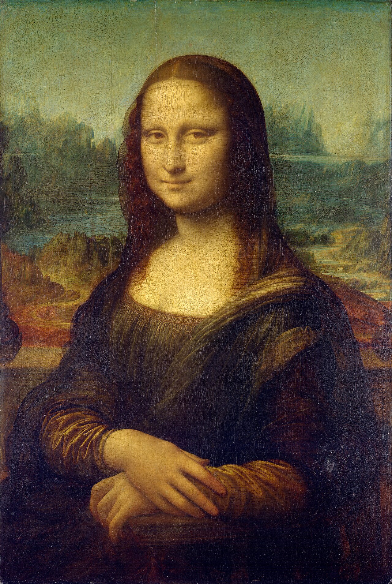 Leonardo da Vinci's Mona Lisa, stolen from the Louvre in 1911 by Vincenzo Peruggia