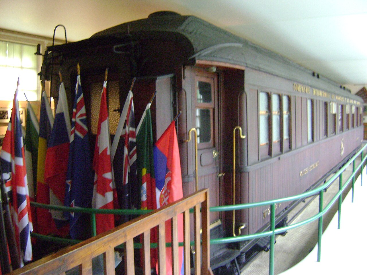 The Compiègne Wagon, where the 1918 Armistice ended the fighting of World War I