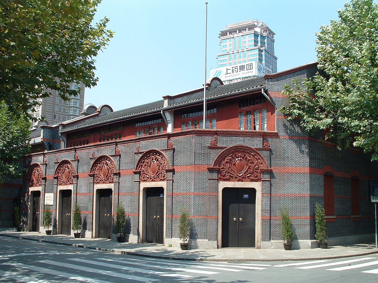The site in Shanghai where the first National Congress of the Chinese Communist Party convened