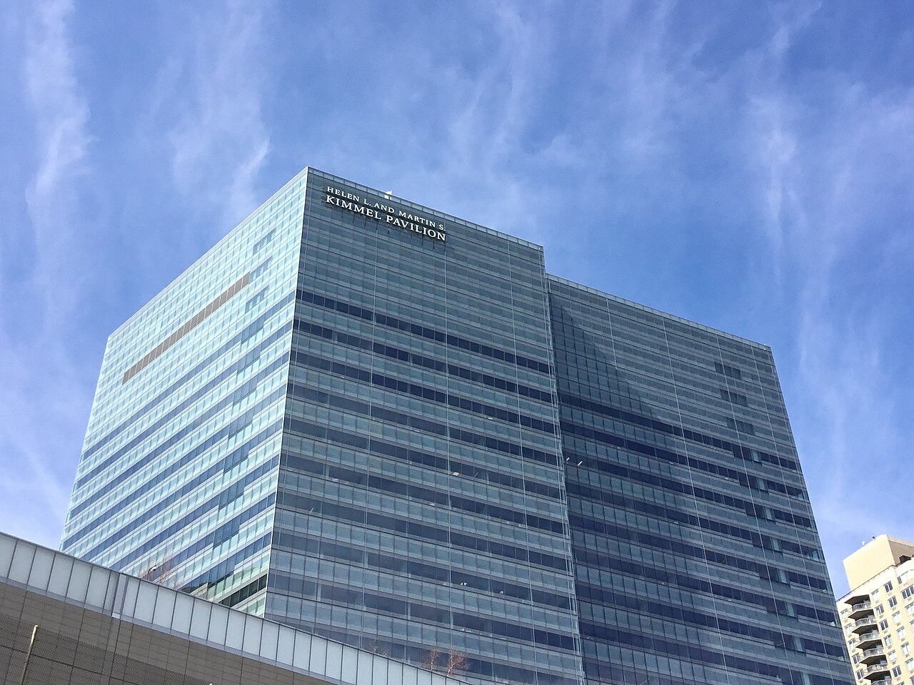 NYU Langone Health's Kimmel Pavilion, where surgeons performed the transplant