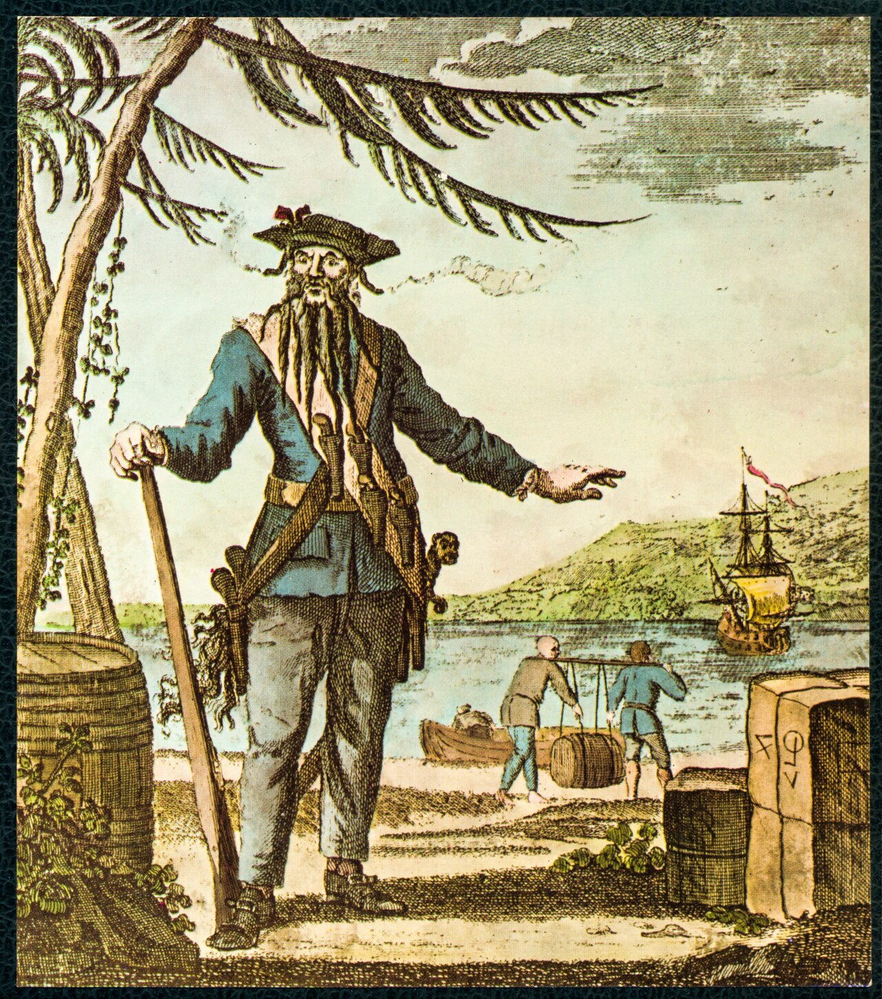 Pirate Blackbeard Slain Off North Carolina Coast