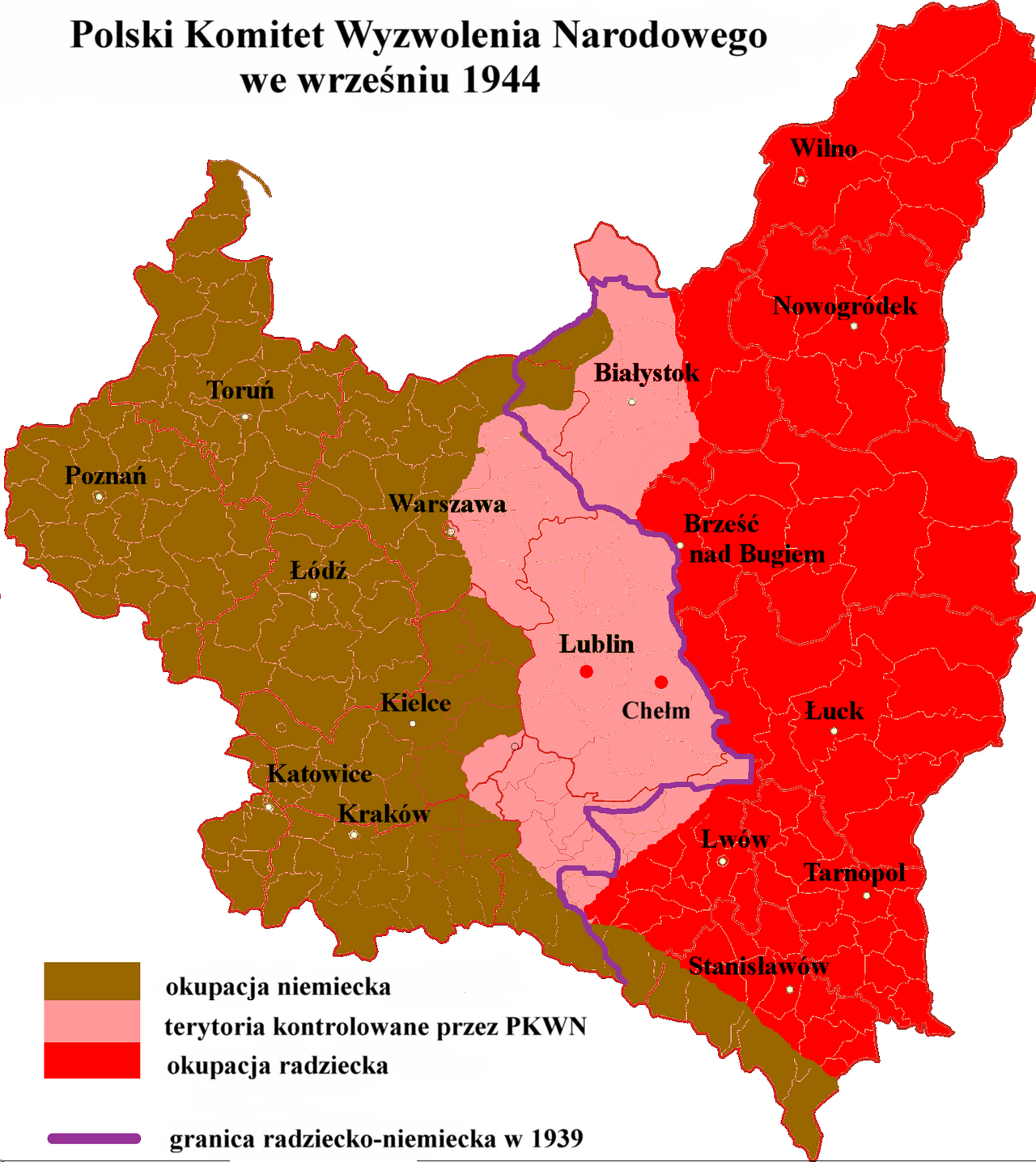 The Polish Committee of National Liberation establishes governance over territories liberated from German occupation