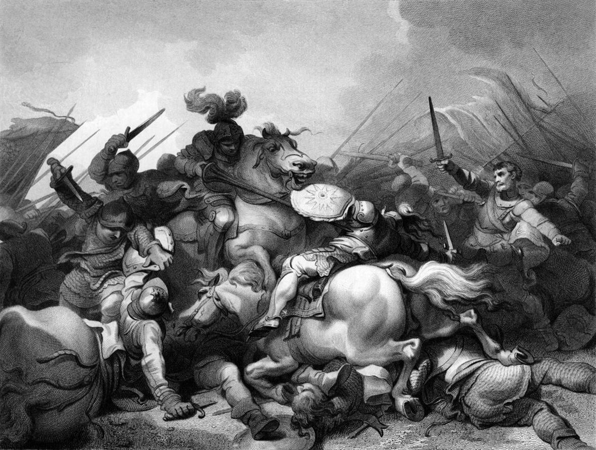 The Battle of Bosworth Field, where Henry Tudor defeated Richard III in 1485