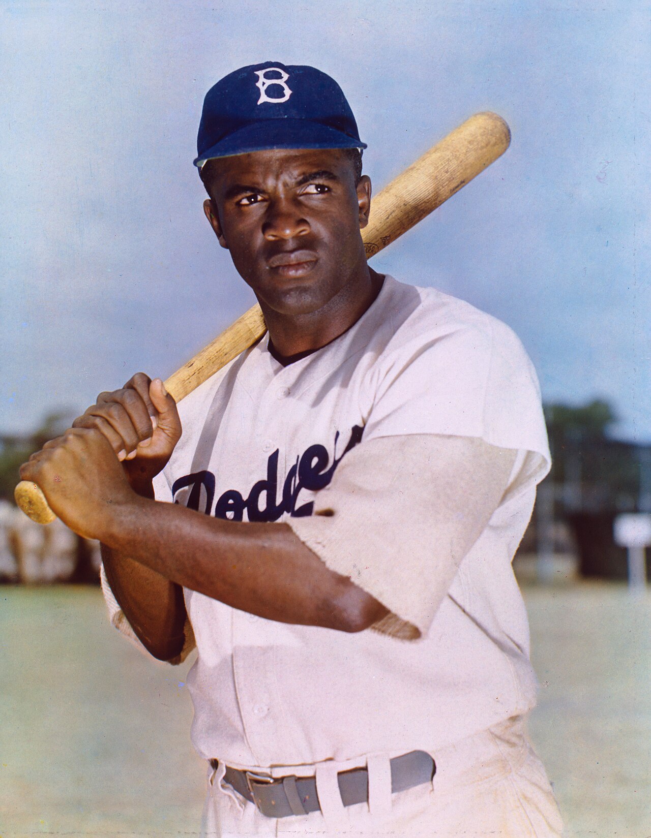 Jackie Robinson Breaks Baseball Color Line in Major League Debut
