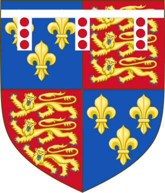 The royal coat of arms of Richard III, the final Plantagenet King of England