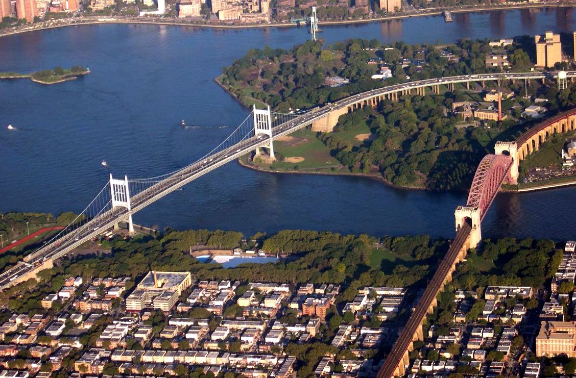 The Triborough Bridge, New York's massive new traffic artery, opens to the public