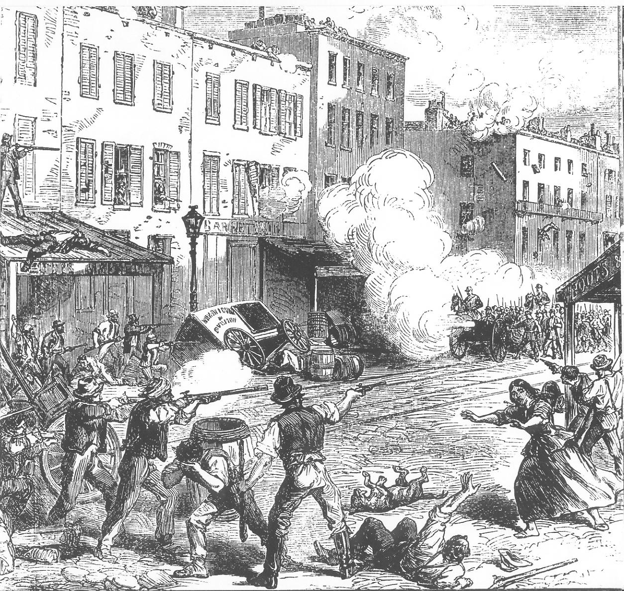 Draft Riots Erupt in New York City