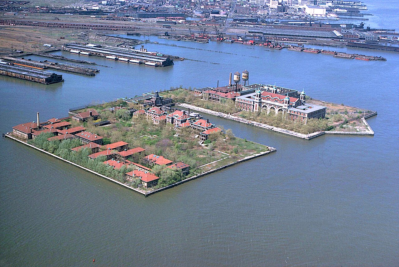 The Ellis Island Immigration Station, which served as the gateway for millions of immigrants