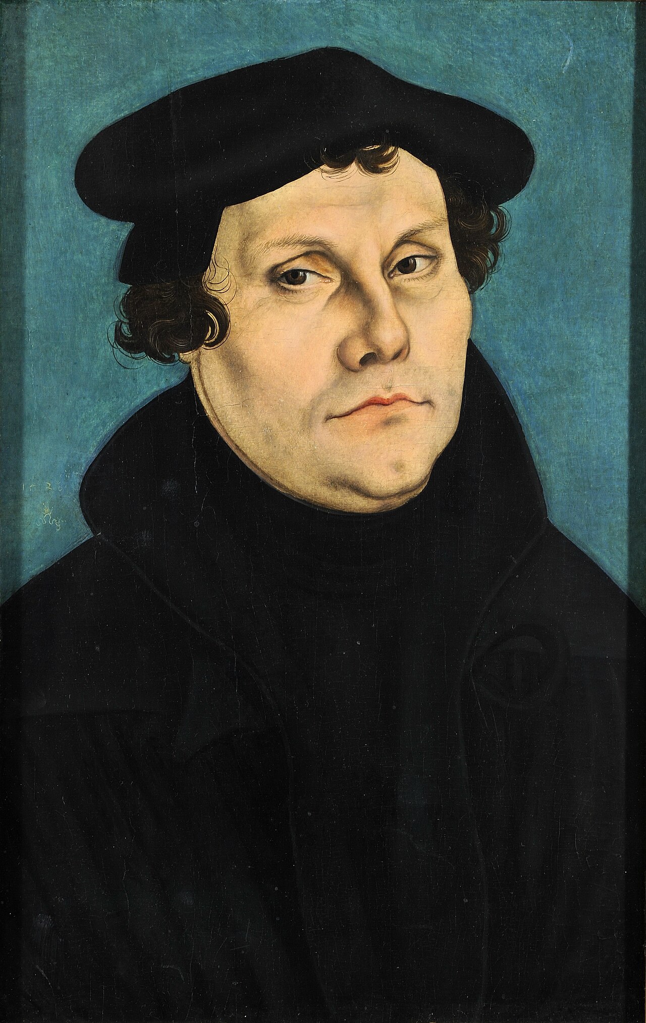 Martin Luther, whose Ninety-five Theses sparked the Protestant Reformation in 1517